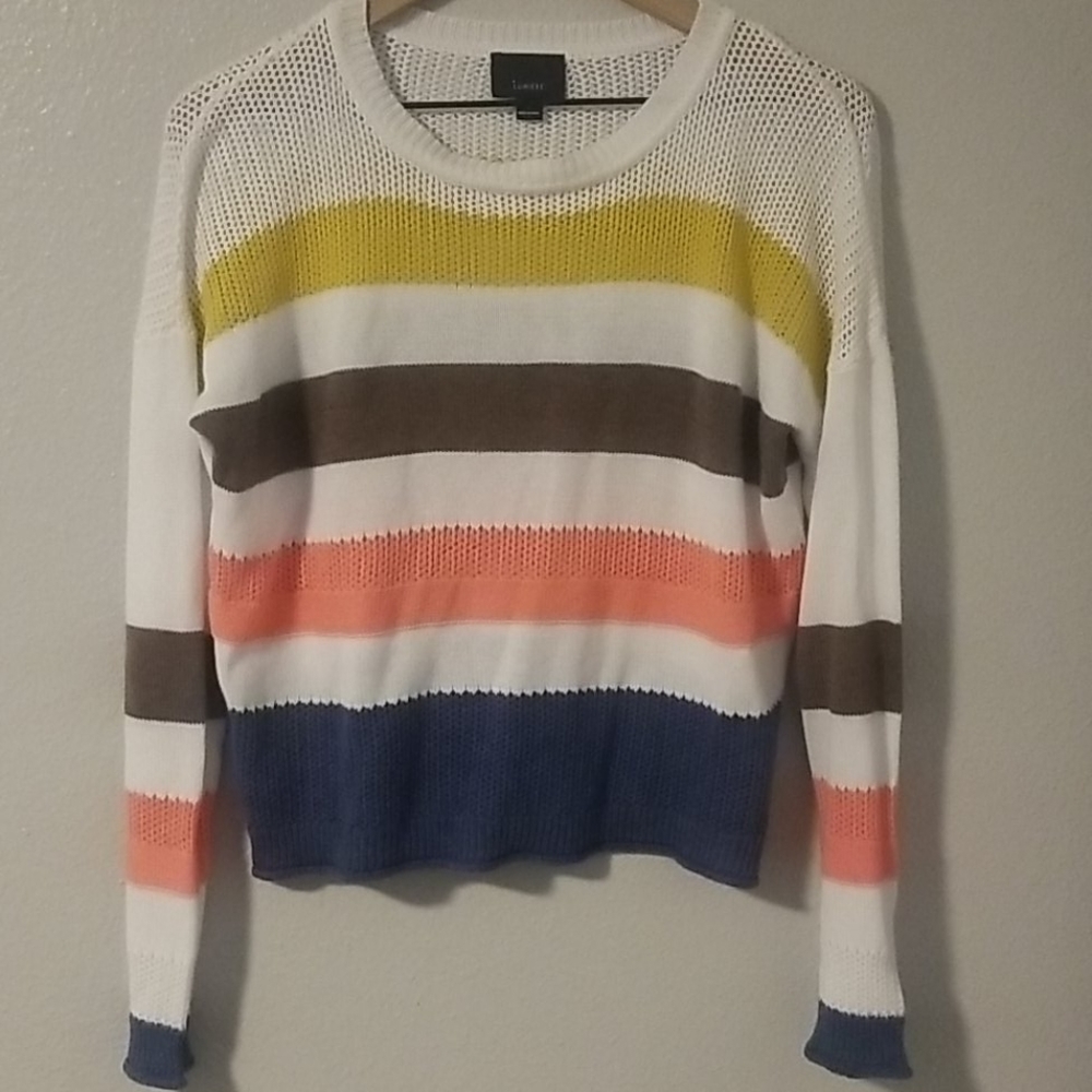 Lumiere striped sweater